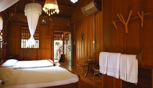 Deluxe Quadruple Room, Garden View