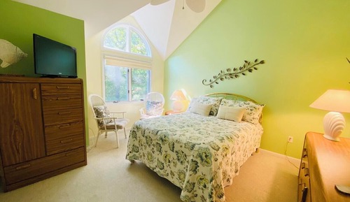 House, Multiple Beds, Patio, Garden View