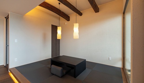 Souten - Guest room with open-air bath and sauna overlooking Mt. Fuji and Suruga Bay