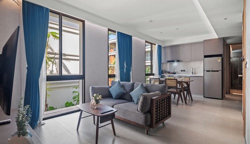 Grand Suite, 2 Bedrooms, Balcony, Pool View