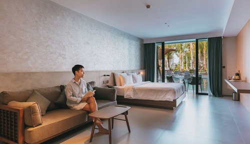 Premium Triple Room, 1 King Bed, Poolside