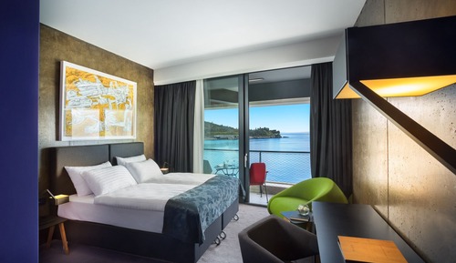 Superior Double Room Single Use, Balcony, Sea View