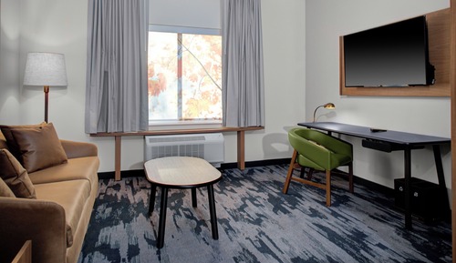 Suite, 1 King Bed with Sofa bed