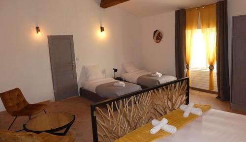 Comfort Quadruple Room, Garden View