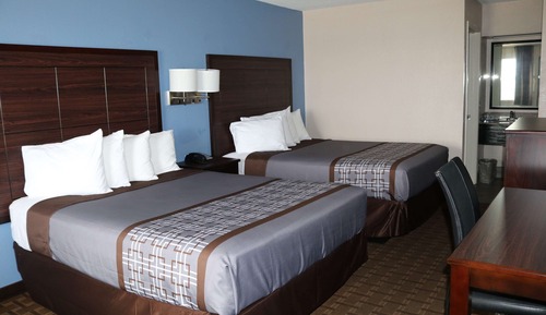 Standard Room, 2 Queen Beds, Non Smoking, Refrigerator & Microwave