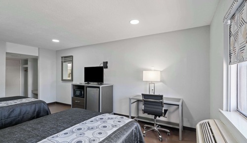 Deluxe Room, 2 Double Beds, Non Smoking, Microwave