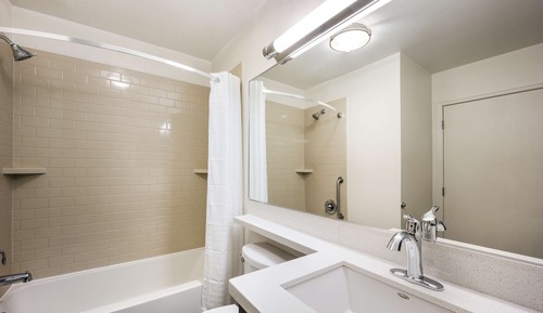 Studio Suite, 1 Queen Bed, Accessible (Mobility/Hearing Tub Studio)