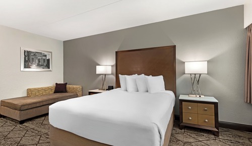Standard Room, 1 Queen Bed, Non Smoking, Pool View
