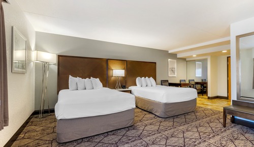 Standard Room, 2 Queen Beds, Accessible, Non Smoking (Walk-in Shower, View)