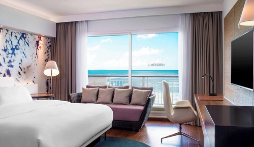 Room, 1 King Bed, Balcony, Sea View