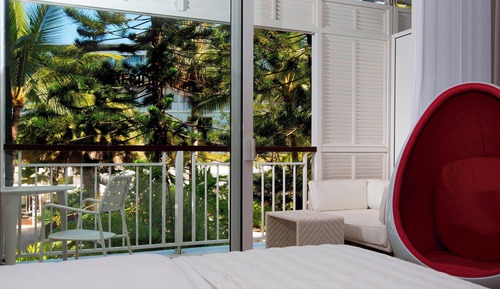 Room, 2 Twin Beds, Balcony, Garden View