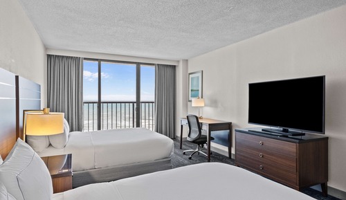 2 Queen Beds, Ocean Front, Balcony, Non Smoking