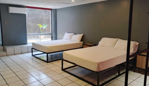 Standard Room, 2 Double Beds, Patio