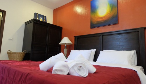 Deluxe Double Room, 1 Bedroom, Hot Tub, Garden View