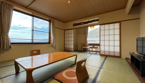 Japanese Tatami Room with Toilet