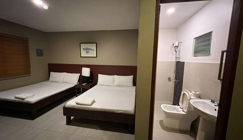 Deluxe Double Room, 2 Double Beds, Partial Sea View
