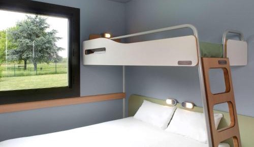 Triple Room with One Double Bed and One Bunk Bed