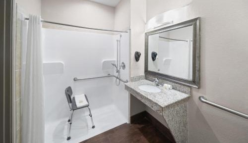 King Room with Mobility/Hearing Access and Roll-in Shower Non-Smoking