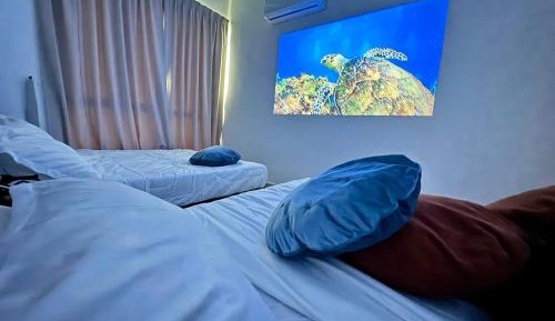 Three-Bedroom Apartment with Balcony
