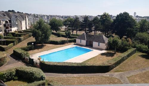 Studio with Pool View