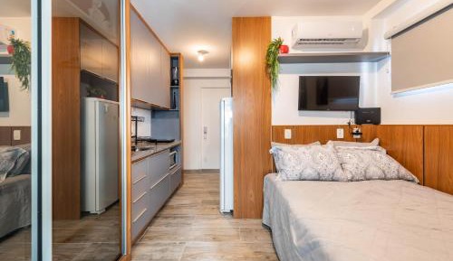 Studio Apartment with Balcony