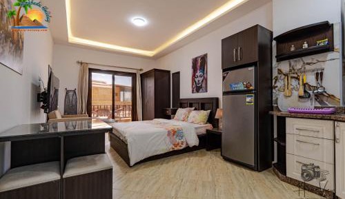 Studio with Balcony