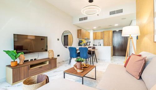 One-Bedroom Apartment with Balcony and Water View