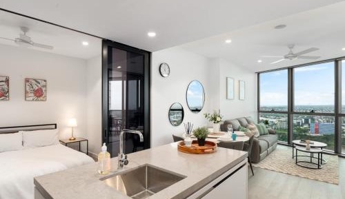 Two-Bedroom Apartment with Garden View