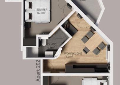 Two-Bedroom Superior Apartment