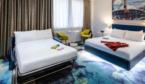 Family Room with One Double Bed and One Sofa Bed