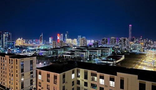 One-Bedroom Apartment with Balcony and City View