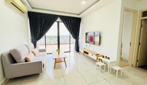 Two-Bedroom Apartment with Balcony