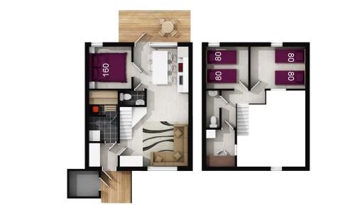 Three-Bedroom Apartment