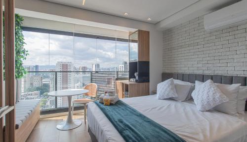 Studio with Balcony