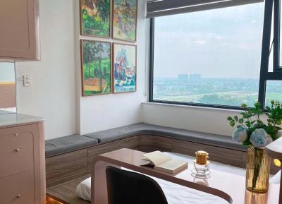 Two-Bedroom Deluxe Apartment with Garden View