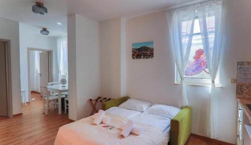 Semi-Basement Two-Bedroom Apartment with Window