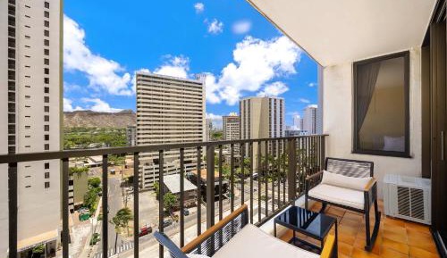 One-Bedroom Apartment with Balcony and Mountain View  