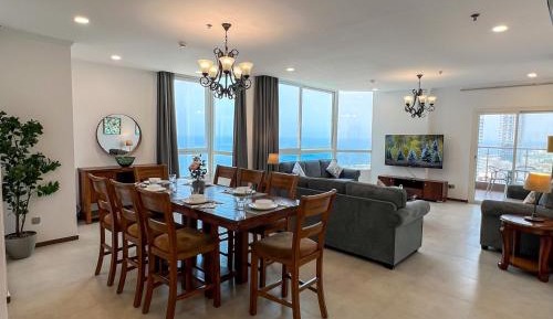 Three-Bedroom Apartment with Sea View