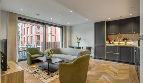 Two-Bedroom Apartment with Balcony