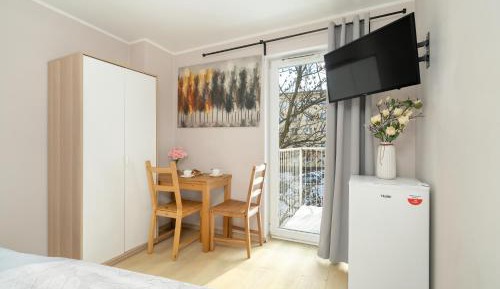 Studio with Balcony
