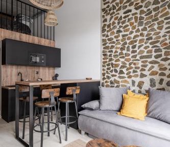 One-Bedroom Apartment with Balcony