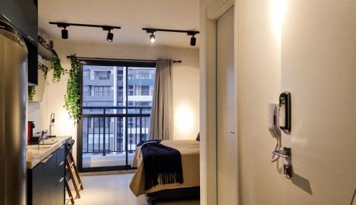 Studio with Balcony