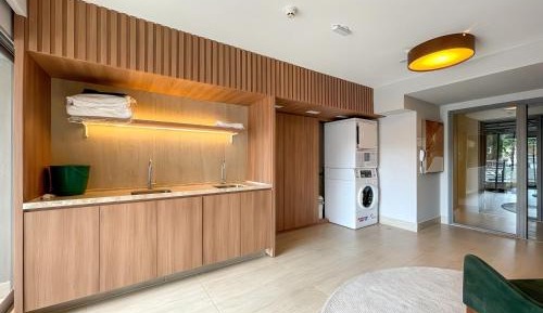 Studio with Balcony