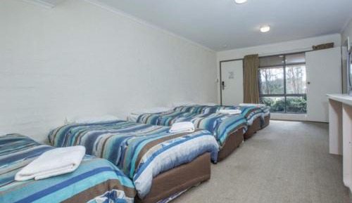 Dormitory Room with Seven Single Beds
