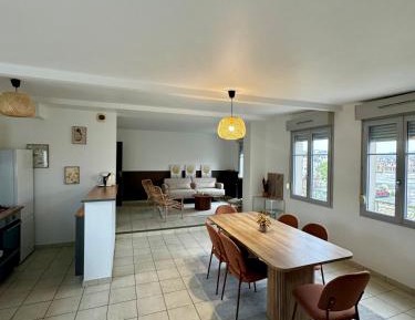 Three-Bedroom Apartment with Water View
