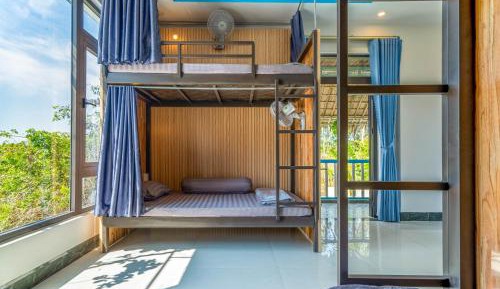 Bed in 4-Bed Male Dormitory Room
