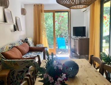 Two-Bedroom Apartment with Garden View