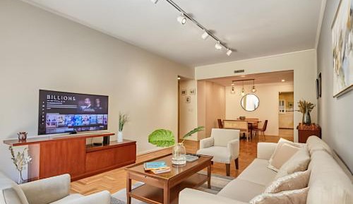 Three-Bedroom Premium Apartment with Balcony