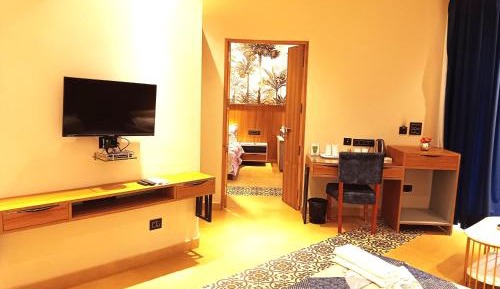 Family Room with Balcony