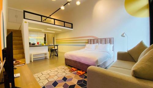 Family Room with Balcony